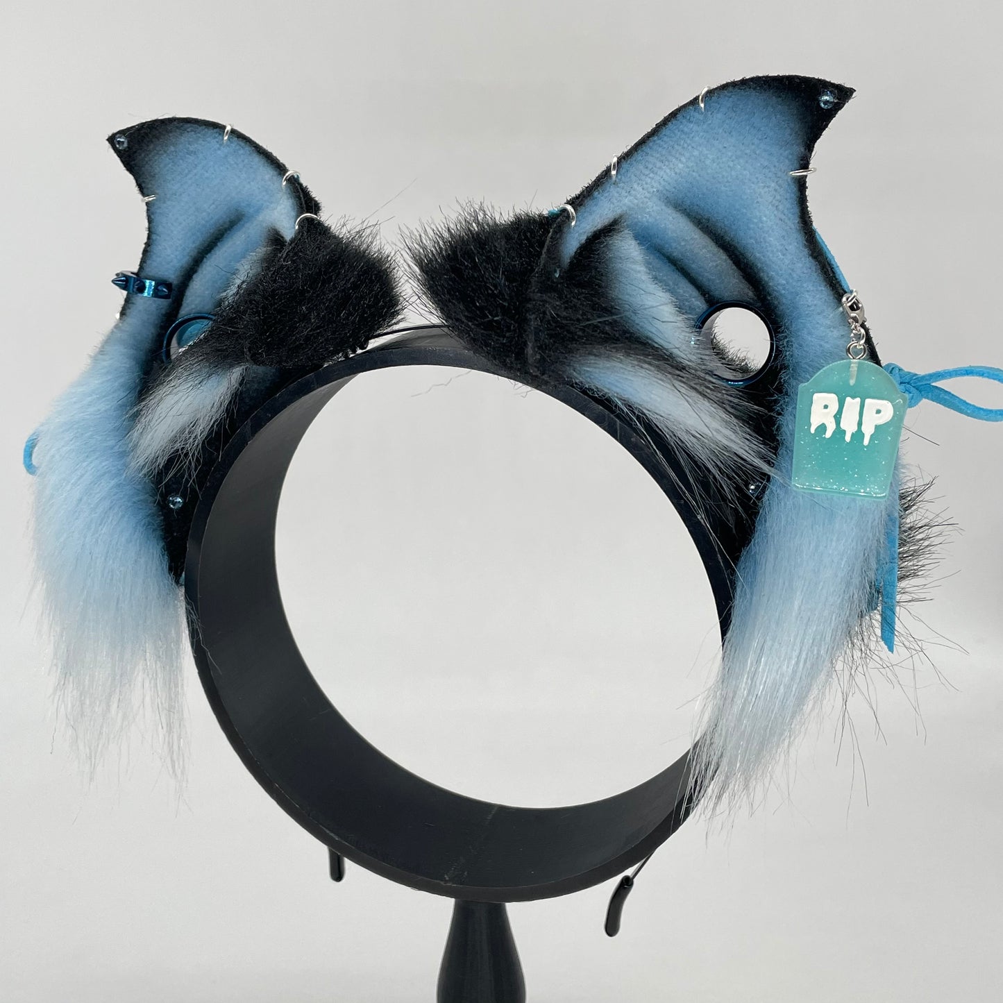 Corset Baby Bat ears- Blue & Black