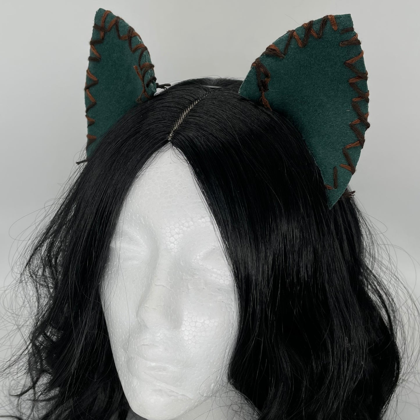Stitched Up Wool Cat Ears