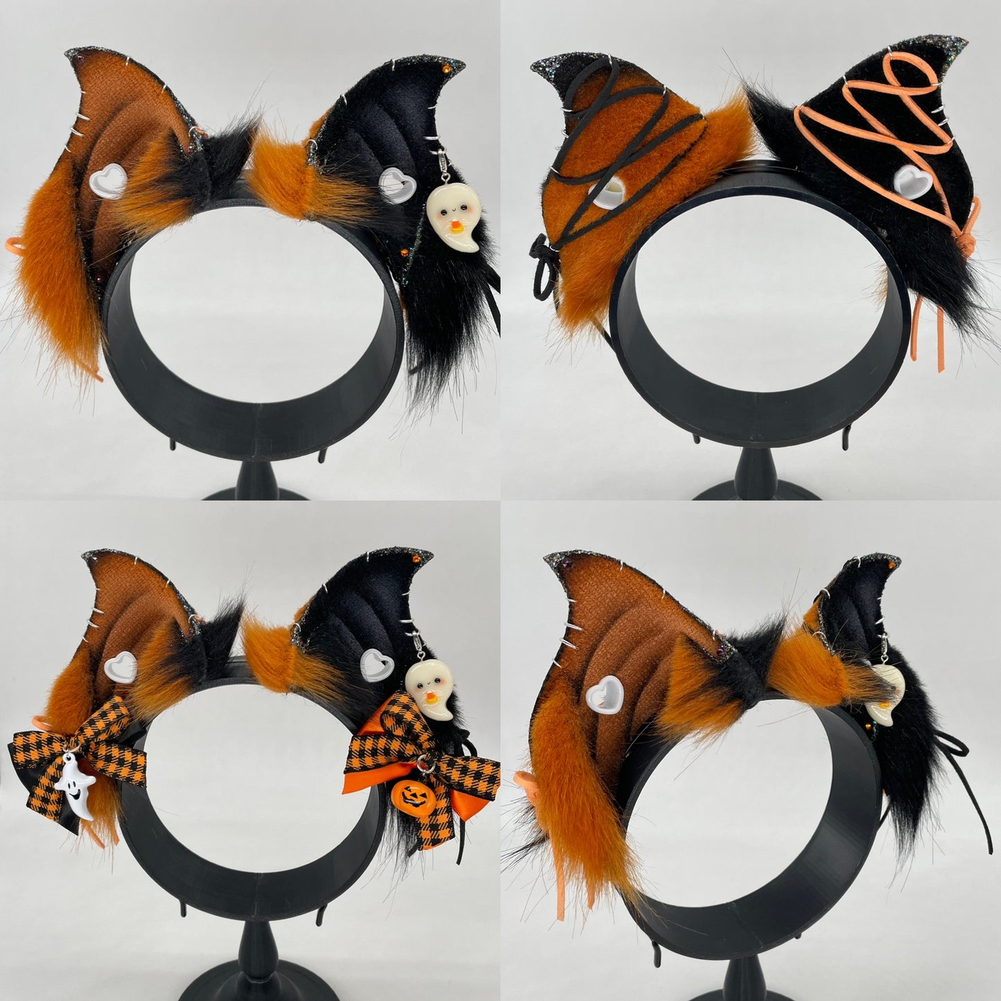 All Hallow’s Eve baby bat ears