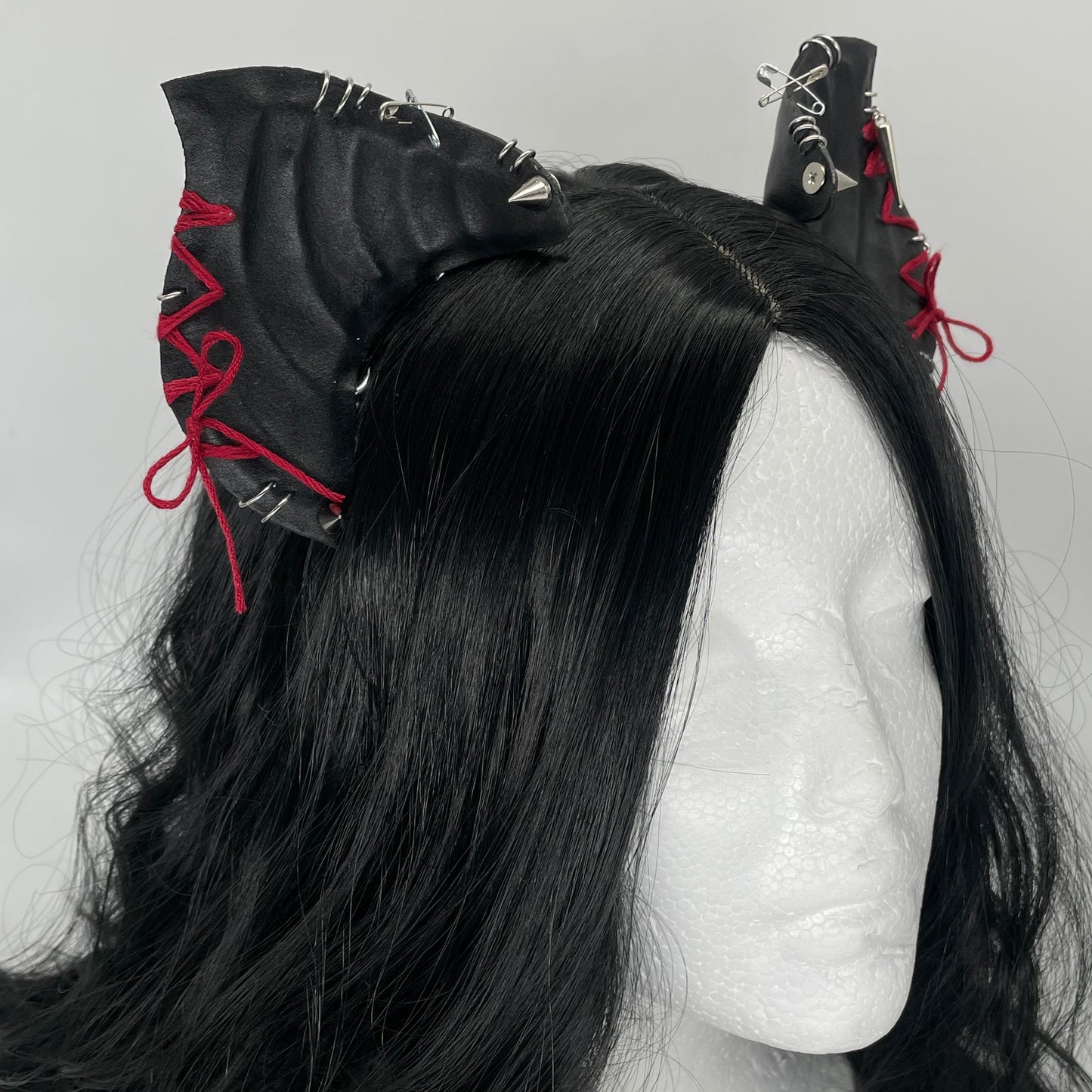 Leather & Laced -Crypt Bat Ears