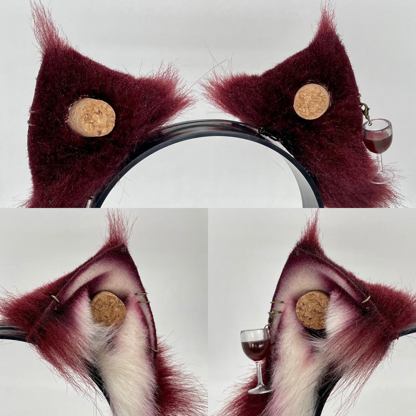 “Meow-lot” Wine Cat Ears