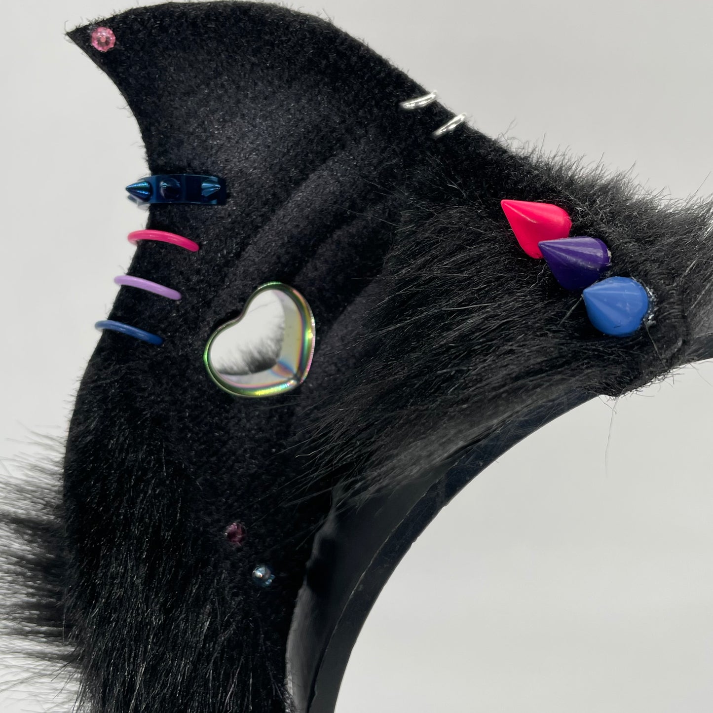 Bi Pride Baby Bat ears