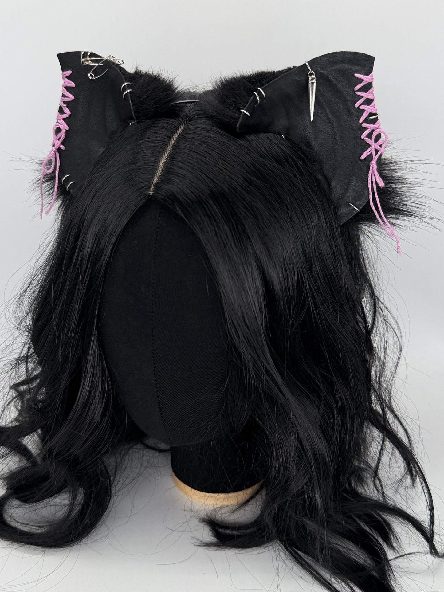 Leather & Laced -Orchid Crypt Bat Ears