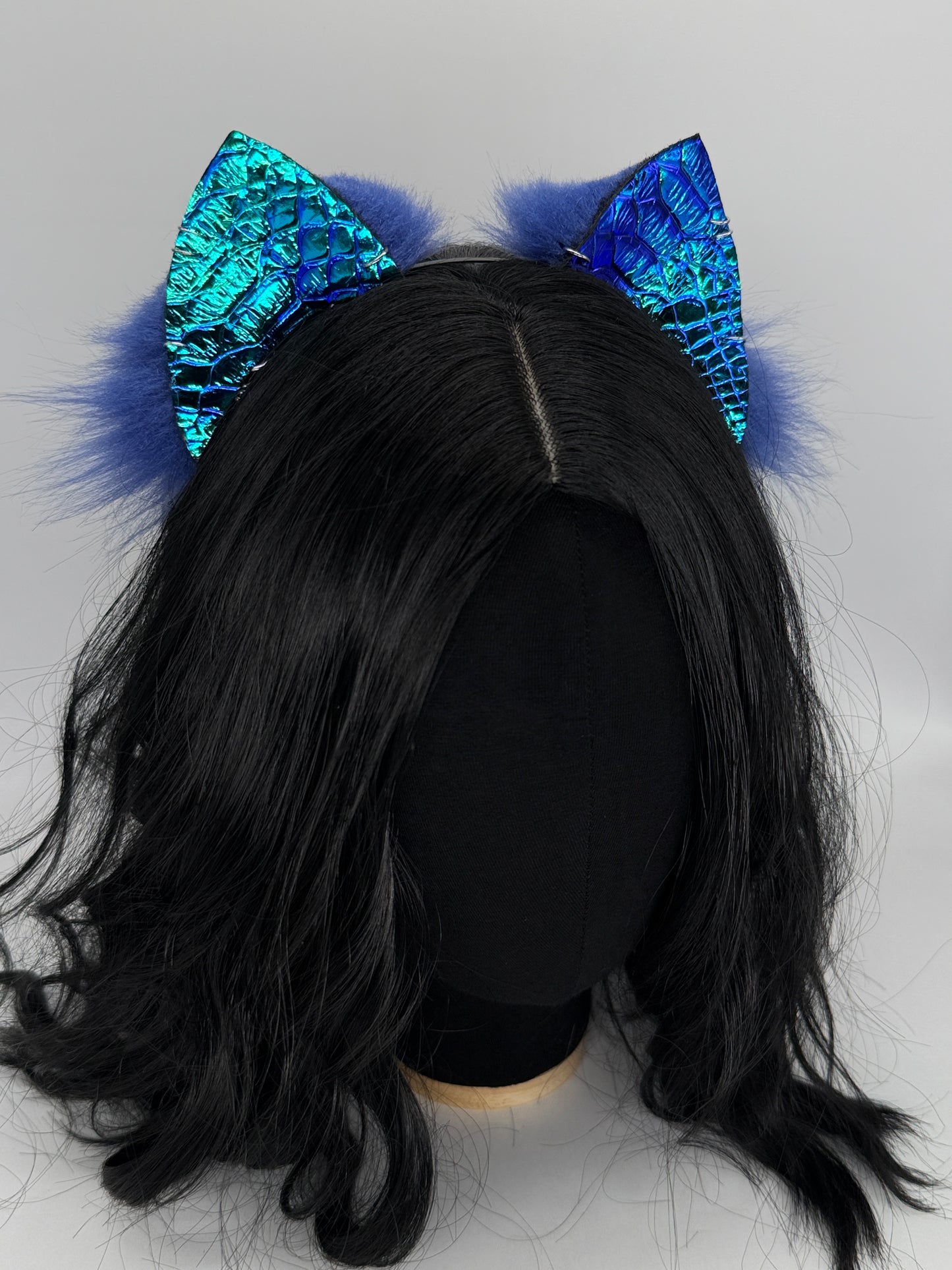 Mer-Kitten Ears (Faux leather & fur)