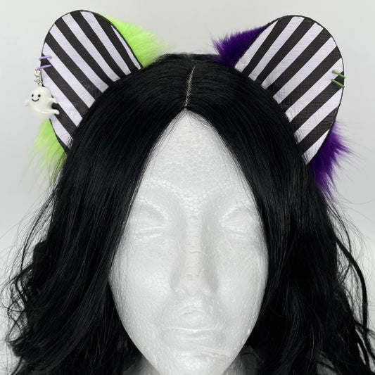 Beetlejuice Bear Cub Ears (Pleather & Fur)