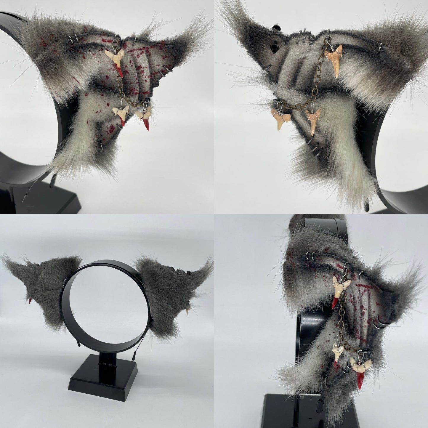 “Tear Everything To Pieces” Were-Shark Ears (Were-pup Shape)