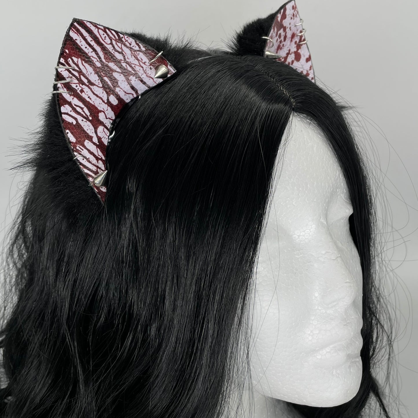 Slasher Kitten Ears (Pleather & Fur)