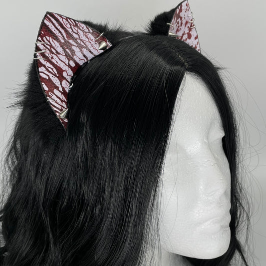 Slasher Kitten Ears (Pleather & Fur)