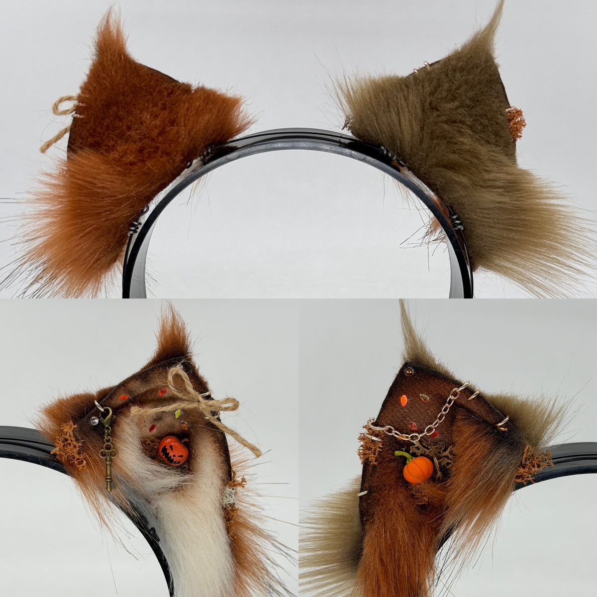 Pumpkin Patch Critters- Maine Coon Kitten Ears