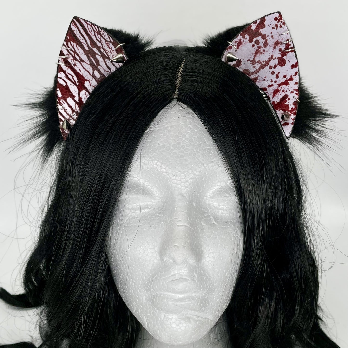 Slasher Kitten Ears (Pleather & Fur)