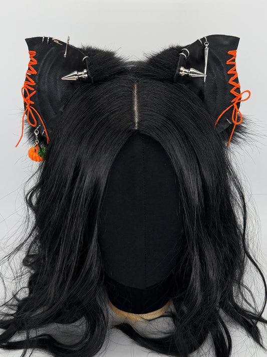 Leather & Laced -Halloween Crypt Bat Ears