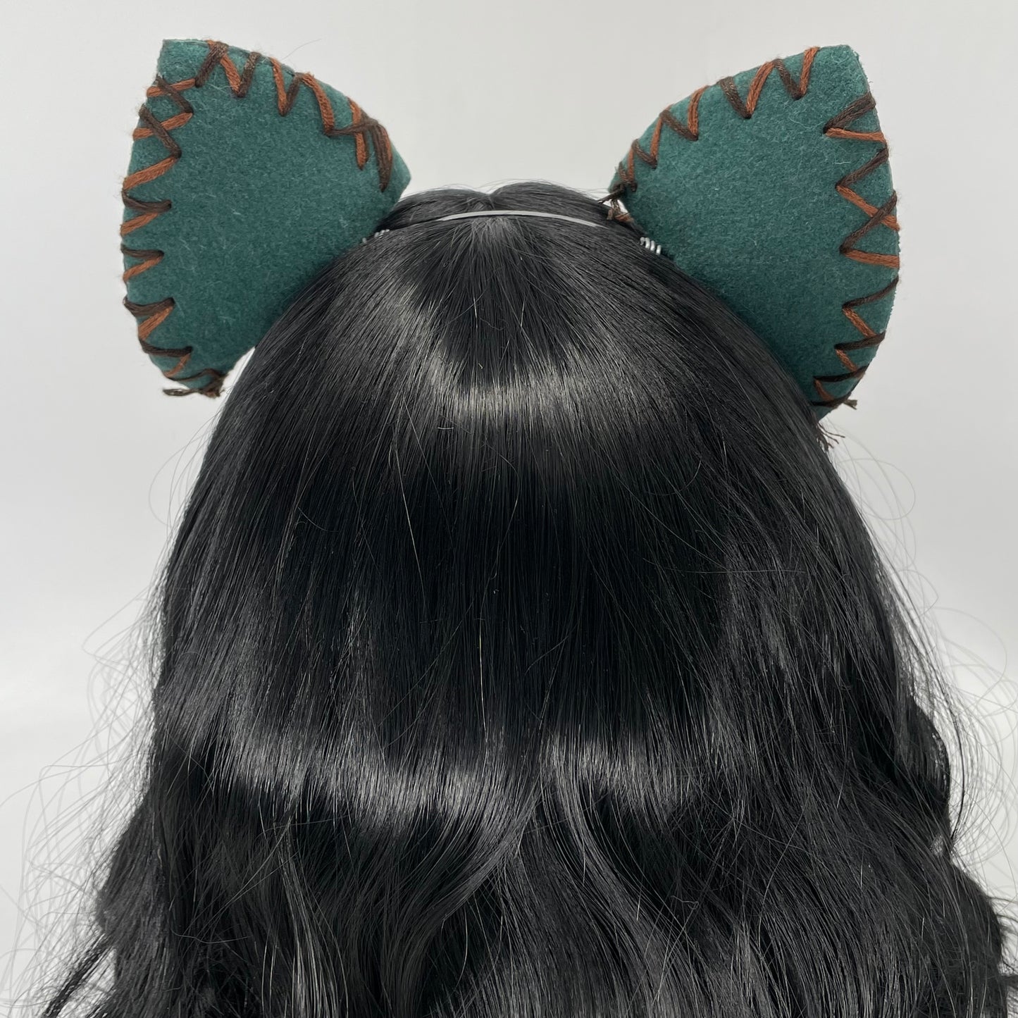 Stitched Up Wool Cat Ears