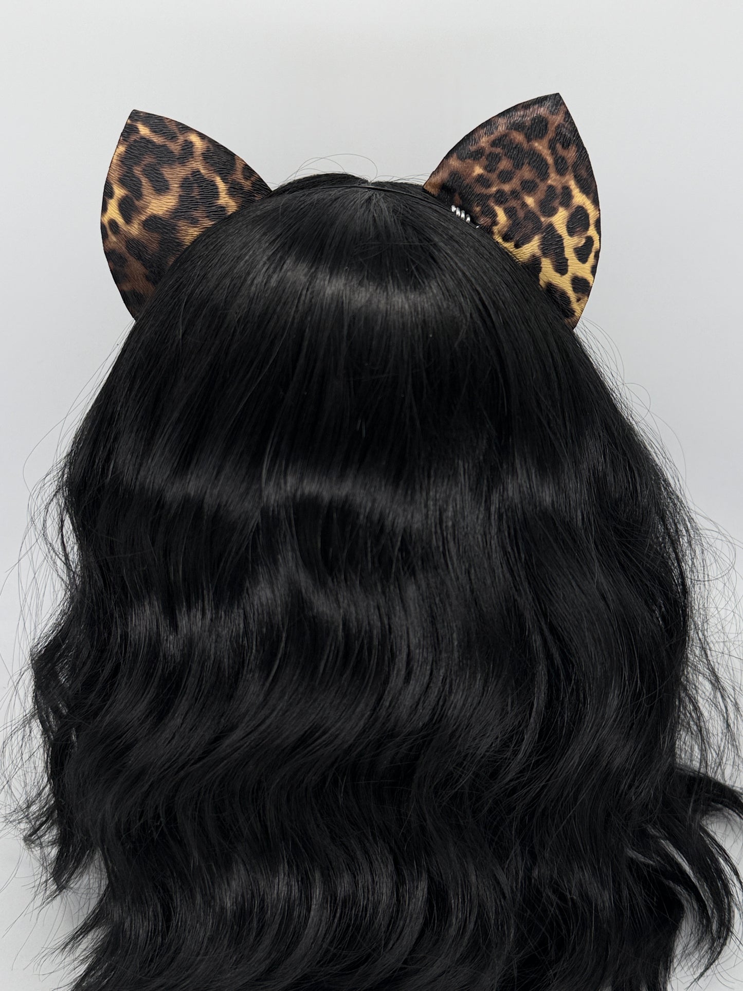 Cheetah Kitten Ears (Faux leather)