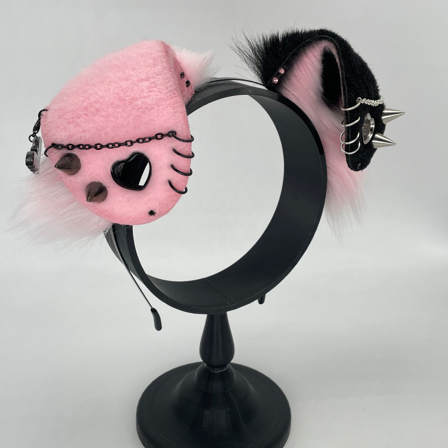 Punk Puppy Set- Black & Pink