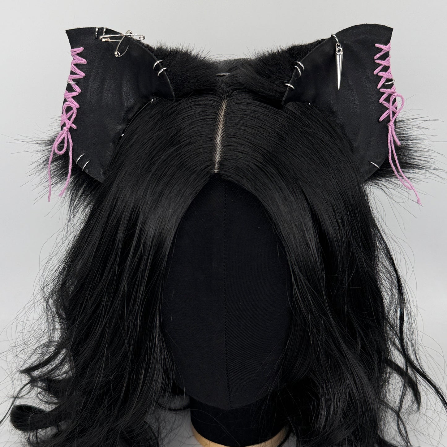 Leather & Laced -Orchid Crypt Bat Ears