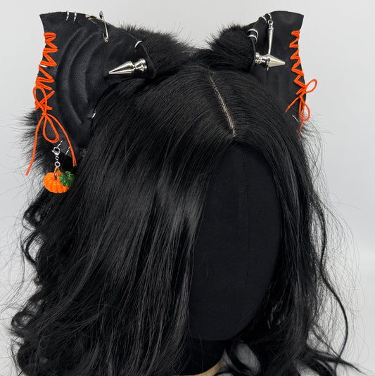 Leather & Laced -Halloween Crypt Bat Ears