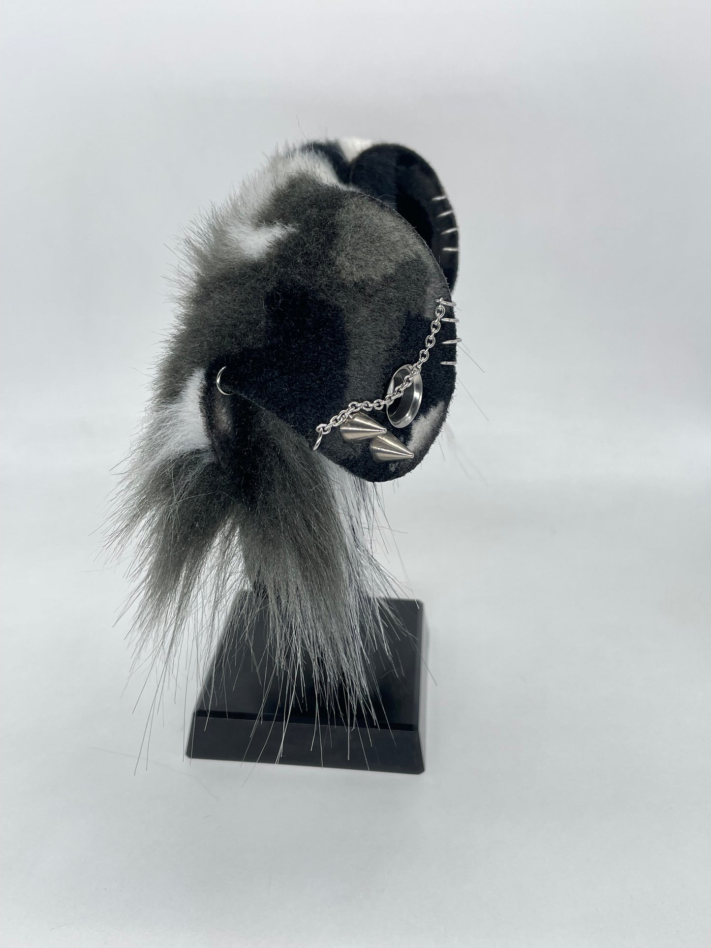 Monochrome Spotted Punk Puppy Set