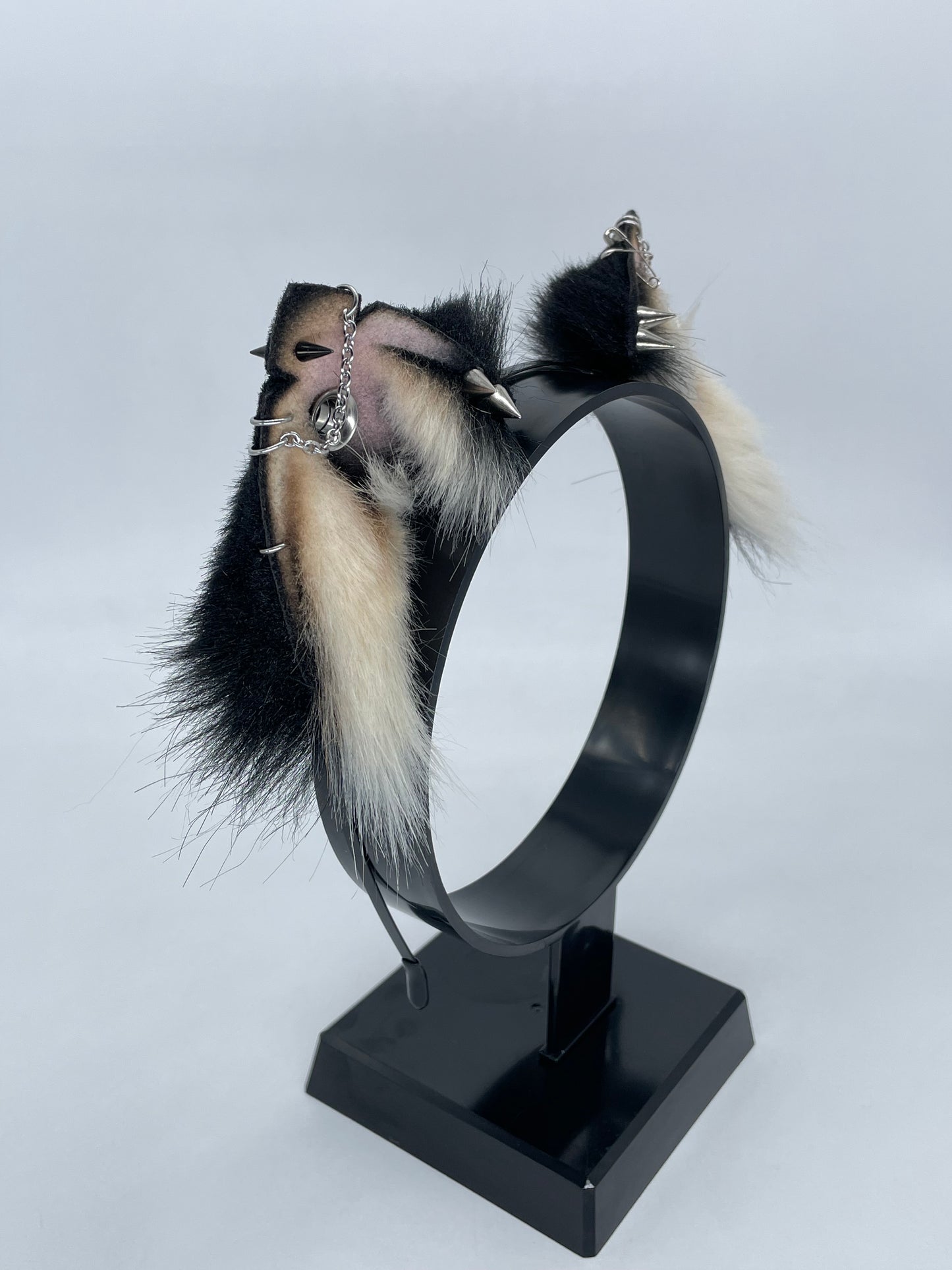 Punk Kitten Ears- Black & Tan