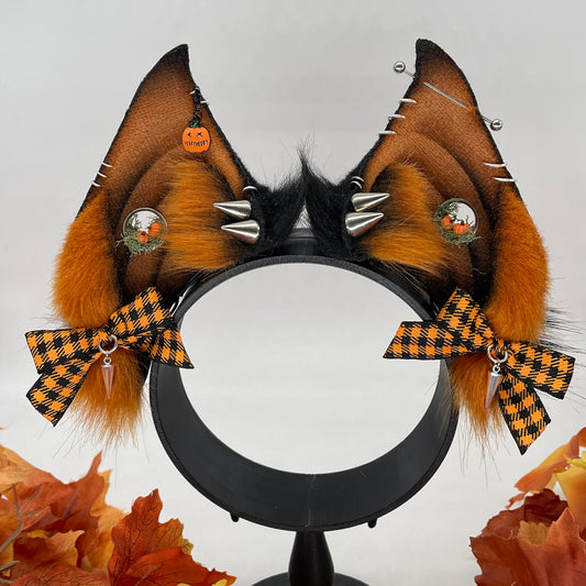 Pumpkin Punk bat ears