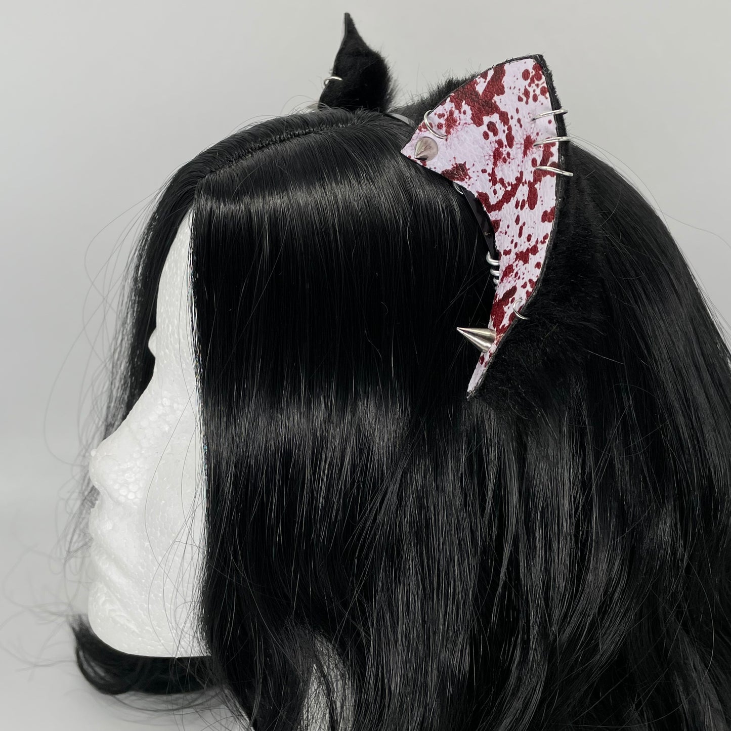 Slasher Kitten Ears (Pleather & Fur)