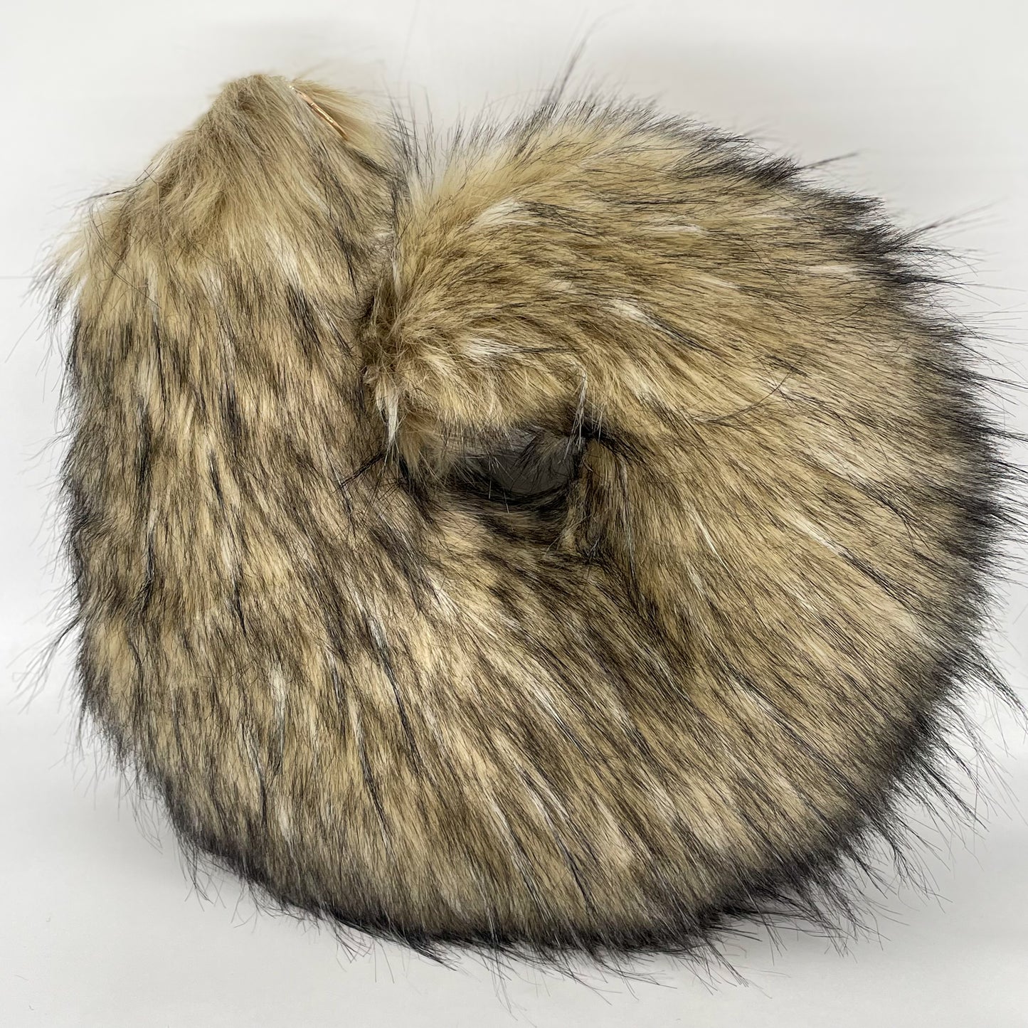 Brown Curled Canine Tail