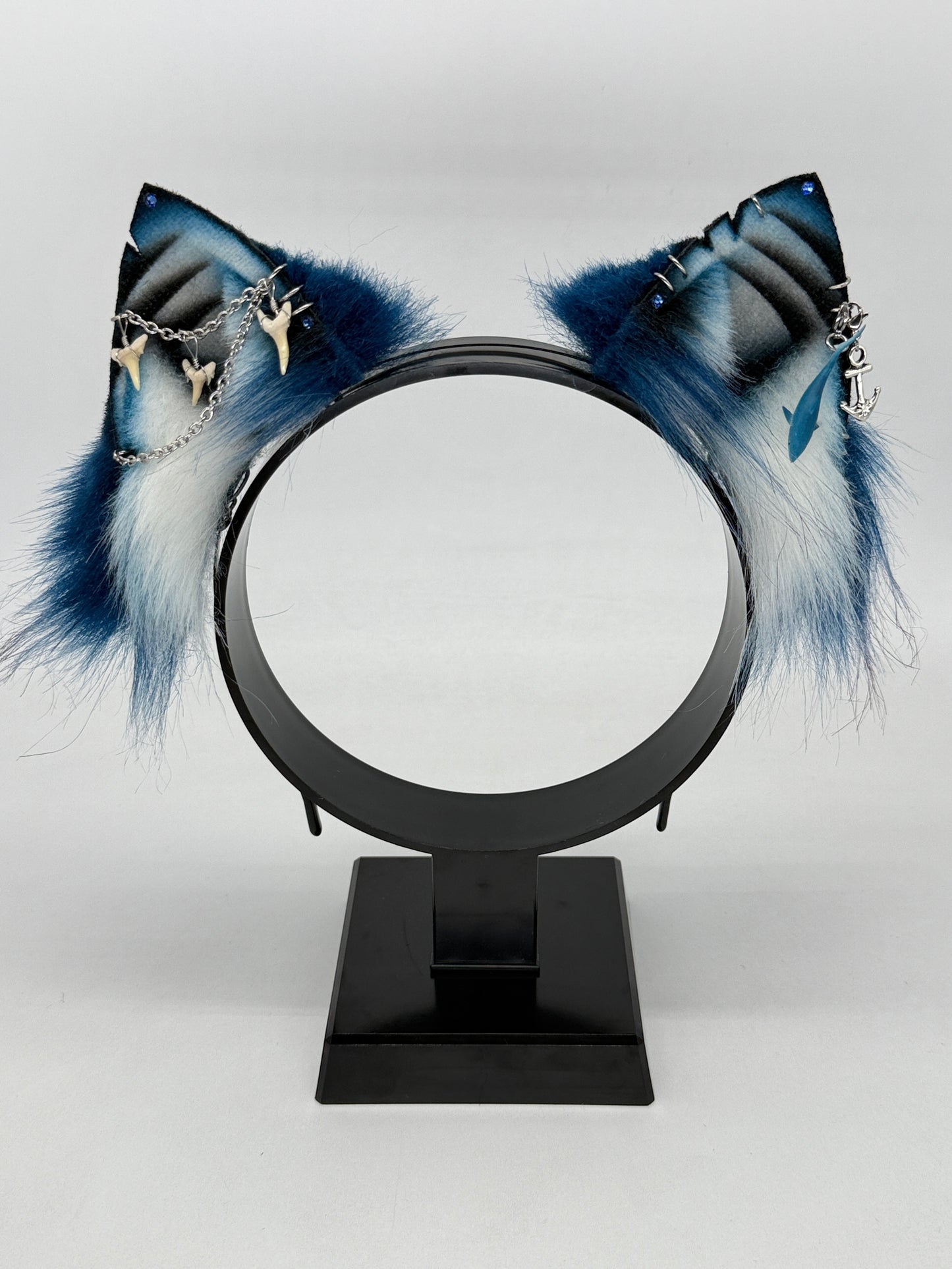 Blue Shark Ears (Fox kit shape)