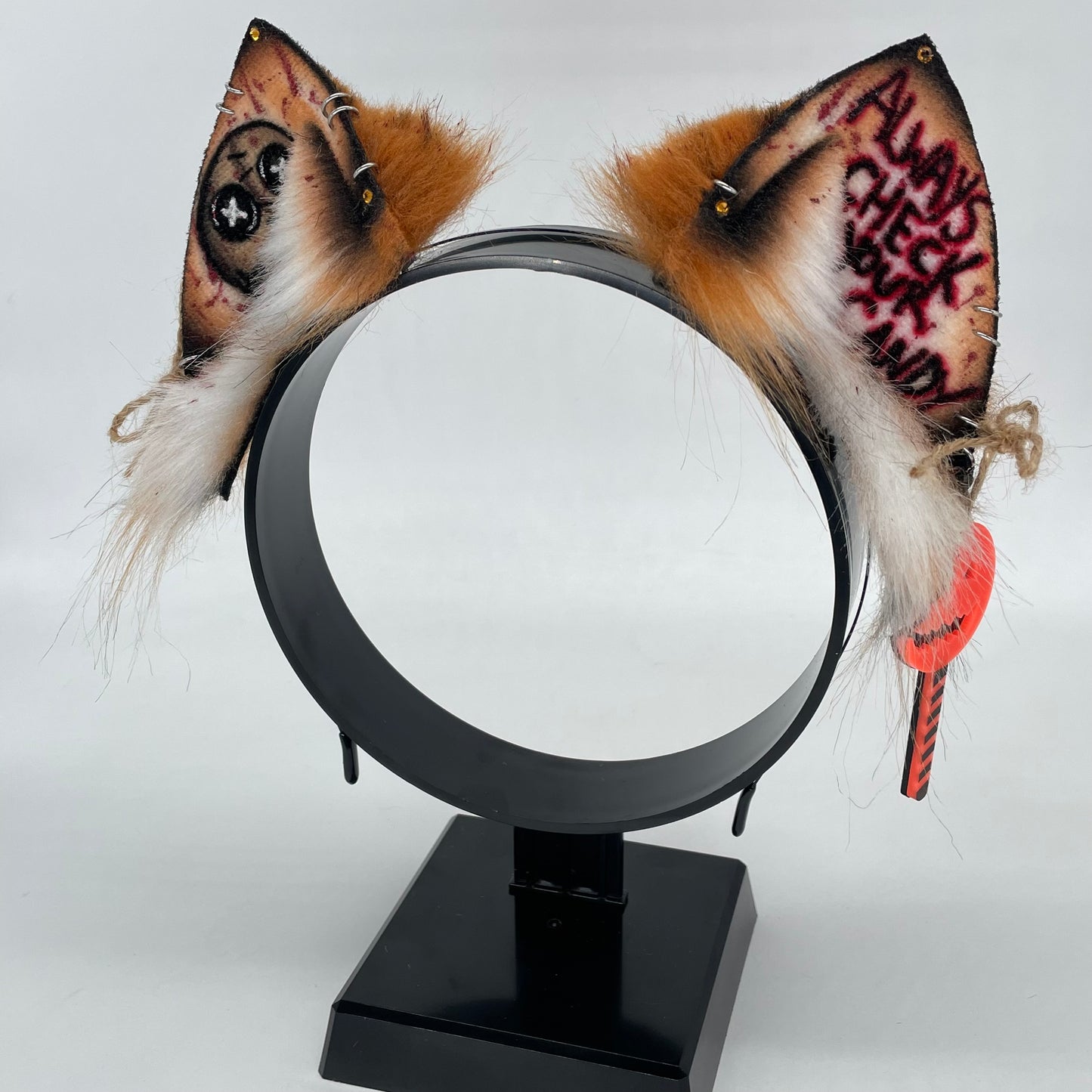 “Never Blow Out A Jack O’Lantern” Cat Ears