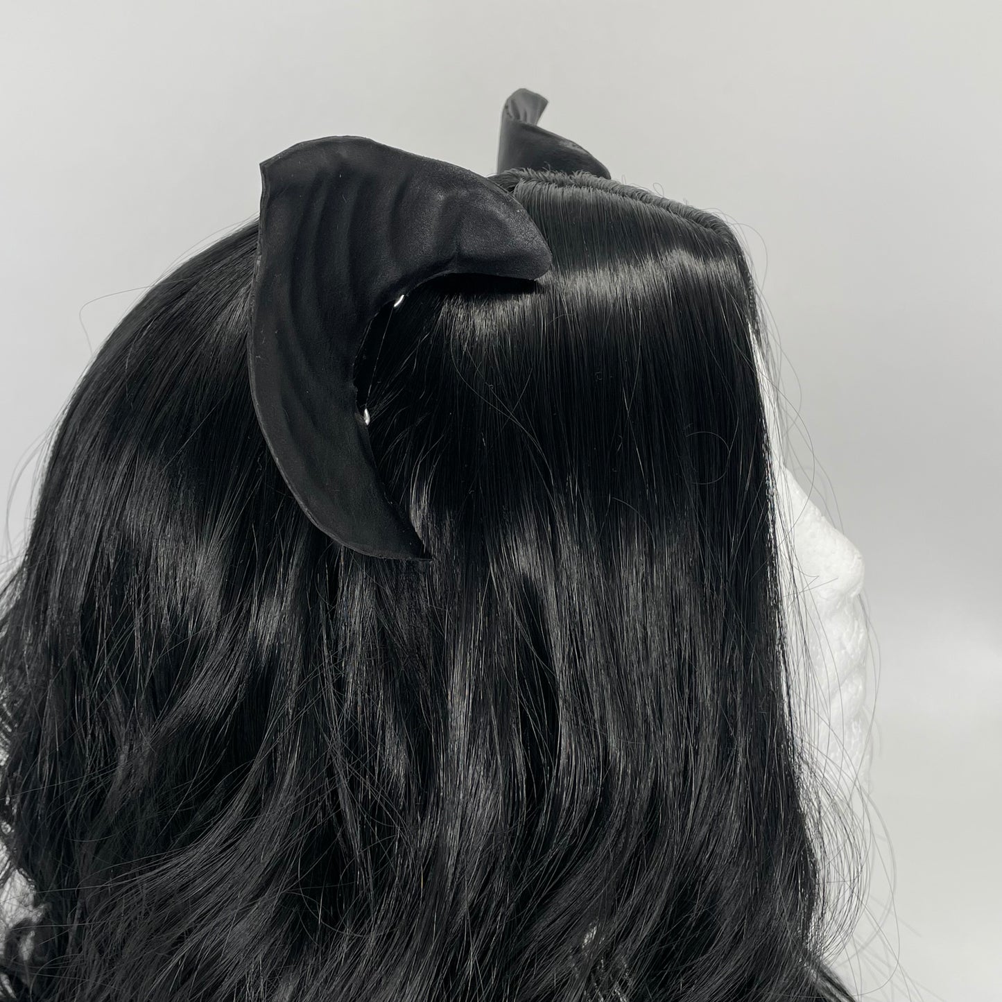 Black Crypt Bat Ears (Faux leather)