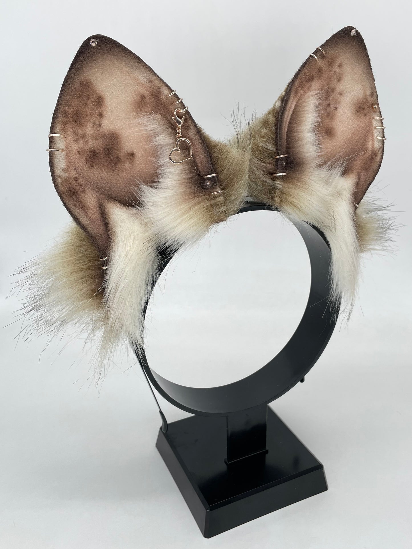 Toffee & Cream Spotted Bunny Ears