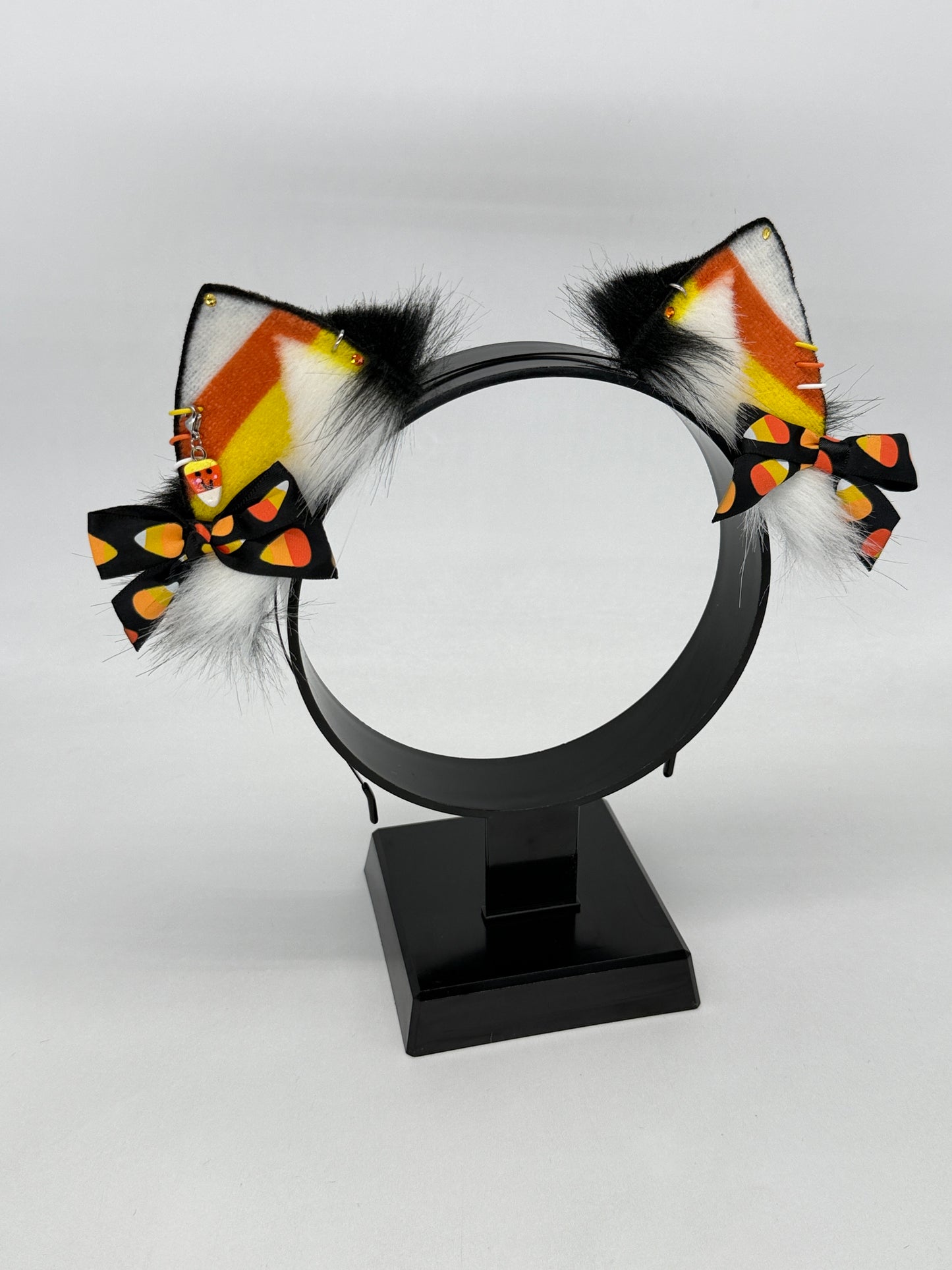 Candy Corn Kitten Set