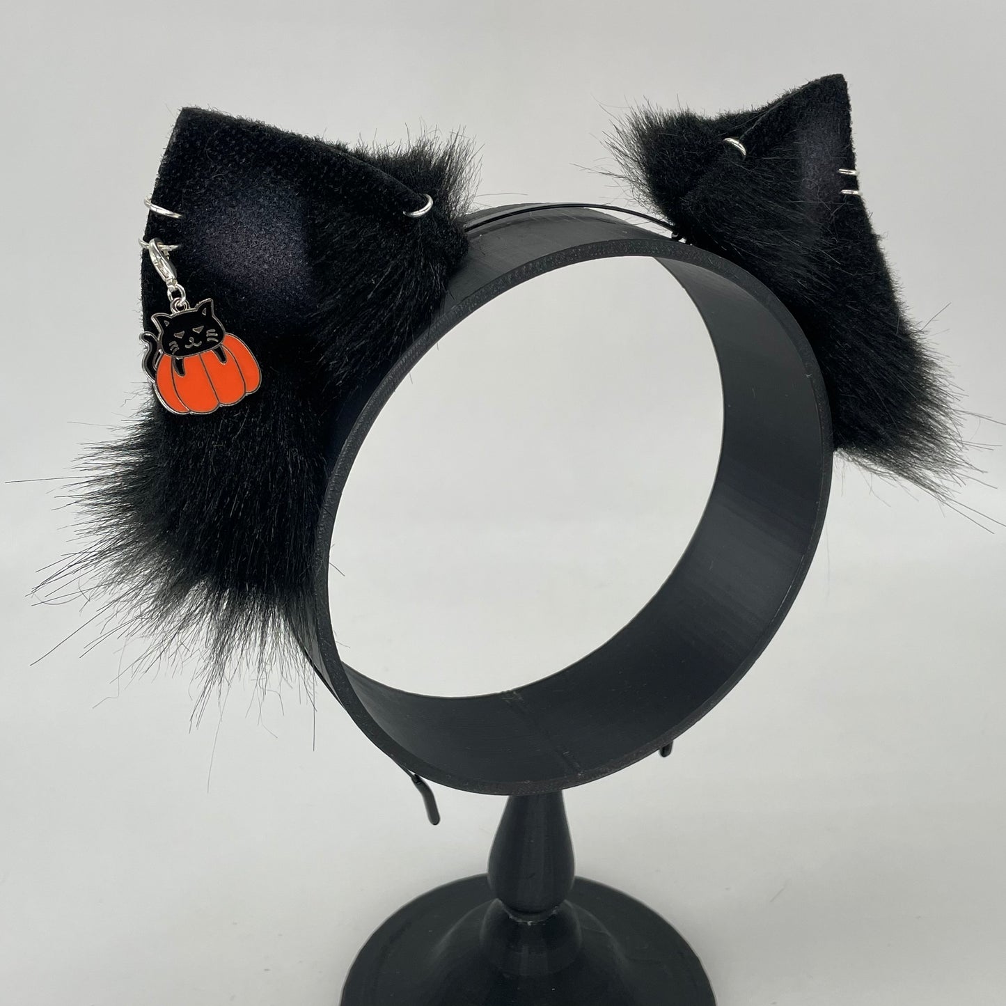 Binx Kitten ears- Silver Hardware