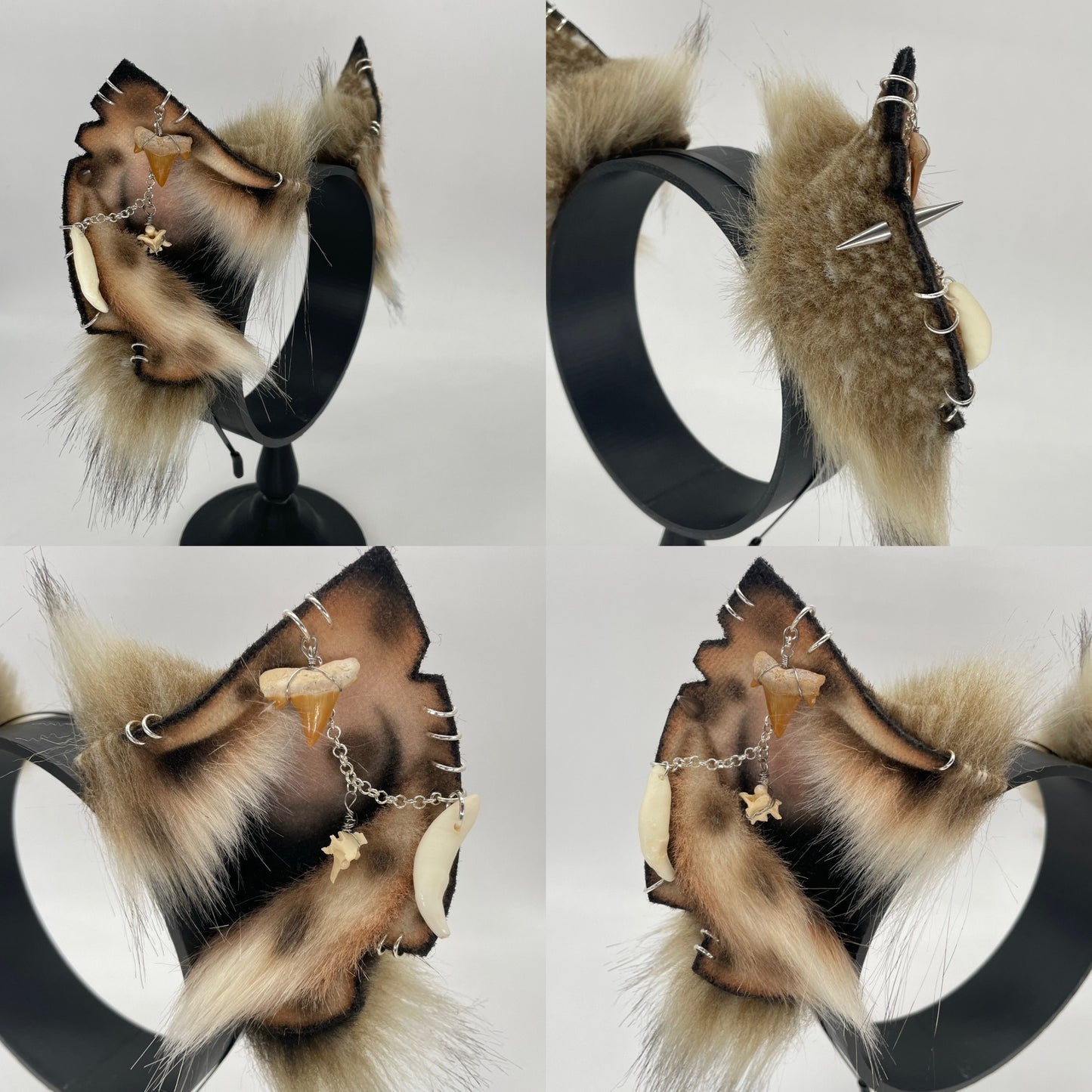 PRE-ORDER Spotted Hyena ears