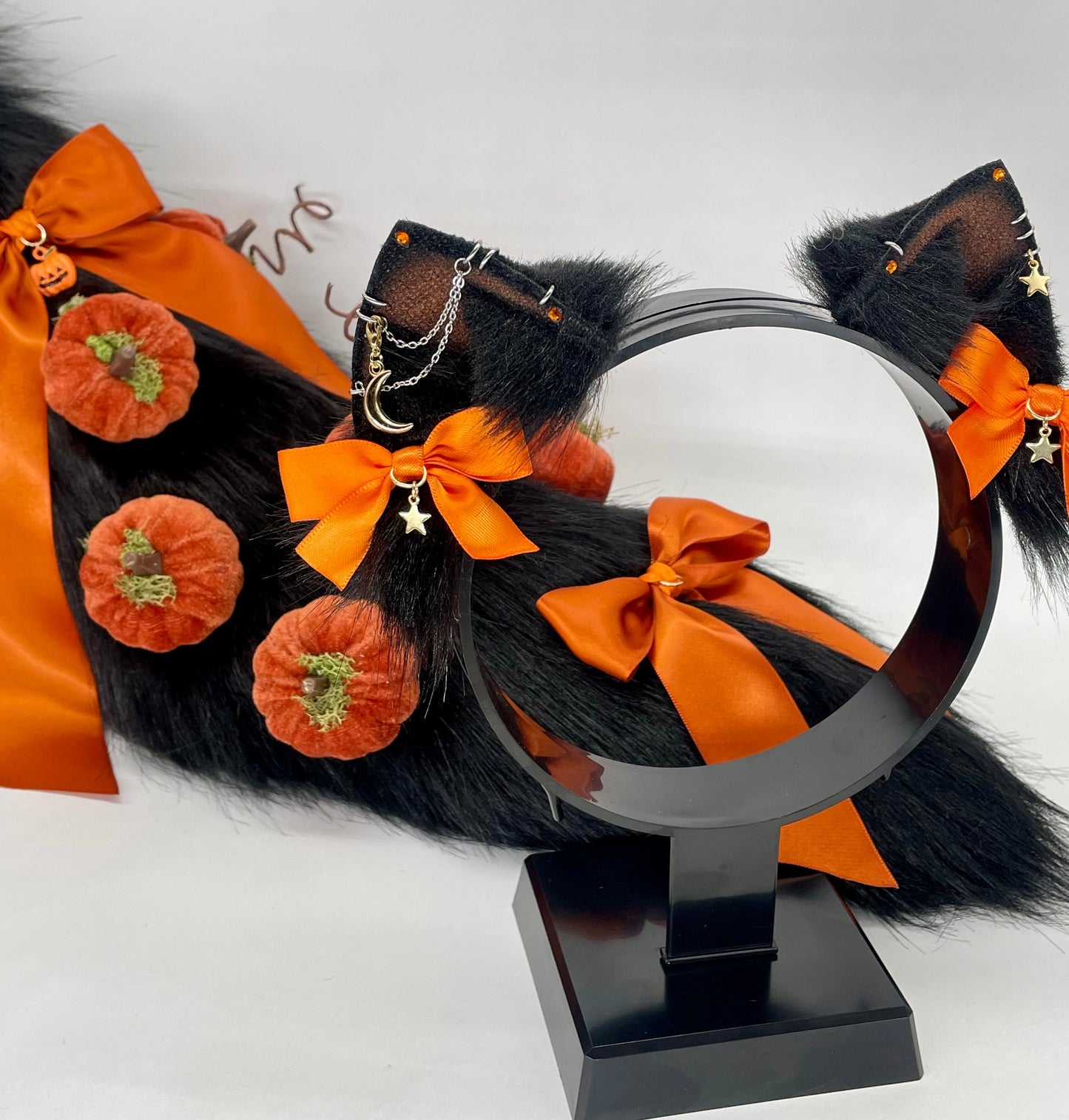“Halloweentown’s Little Familiar” Black Kitten Set