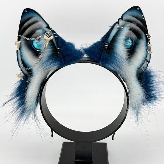Blue Shark Ears (German Shepherd shape)