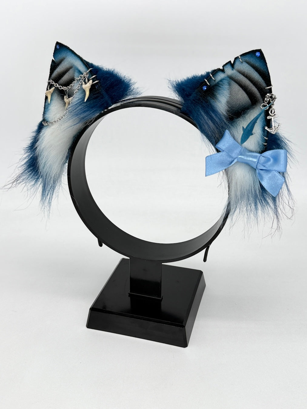Blue Shark Ears (Fox kit shape)