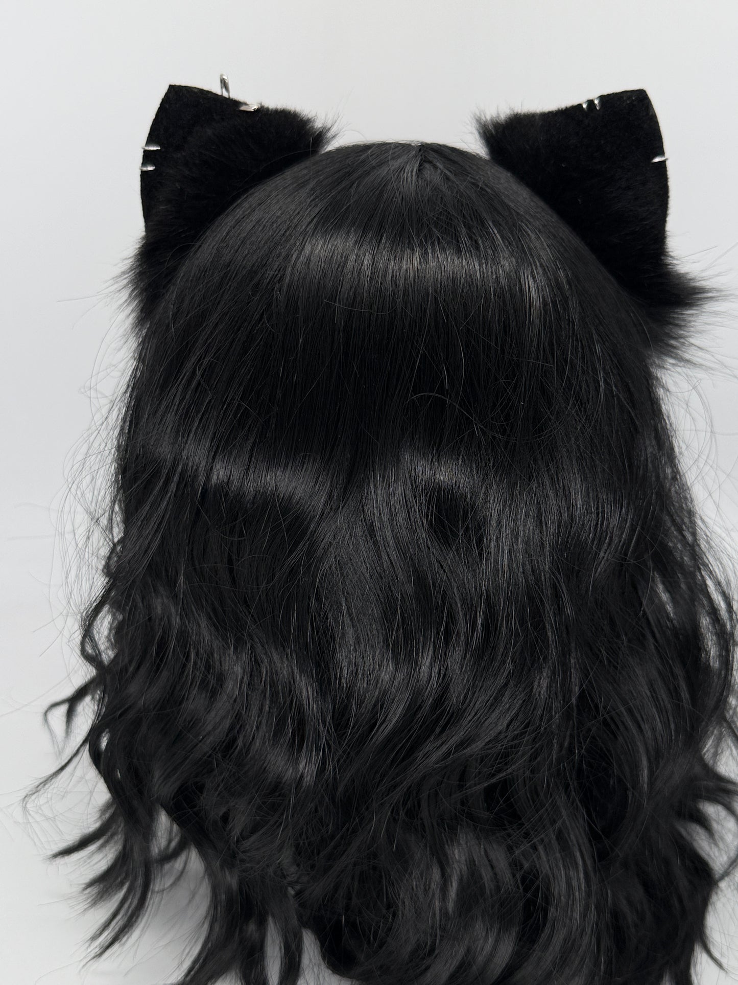 Halloween Kitten Ears (Faux leather & fur)