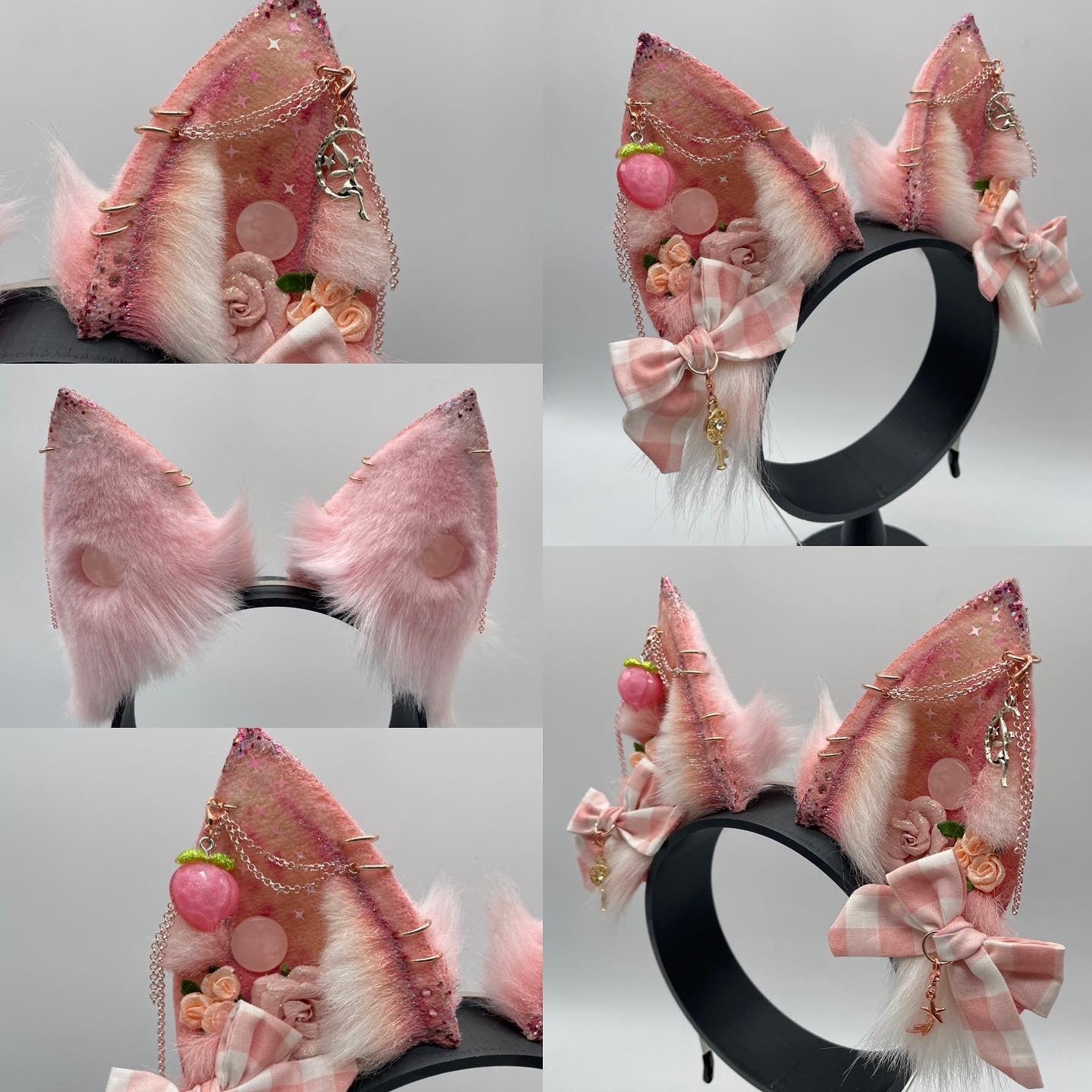 Peach Fairy fox set