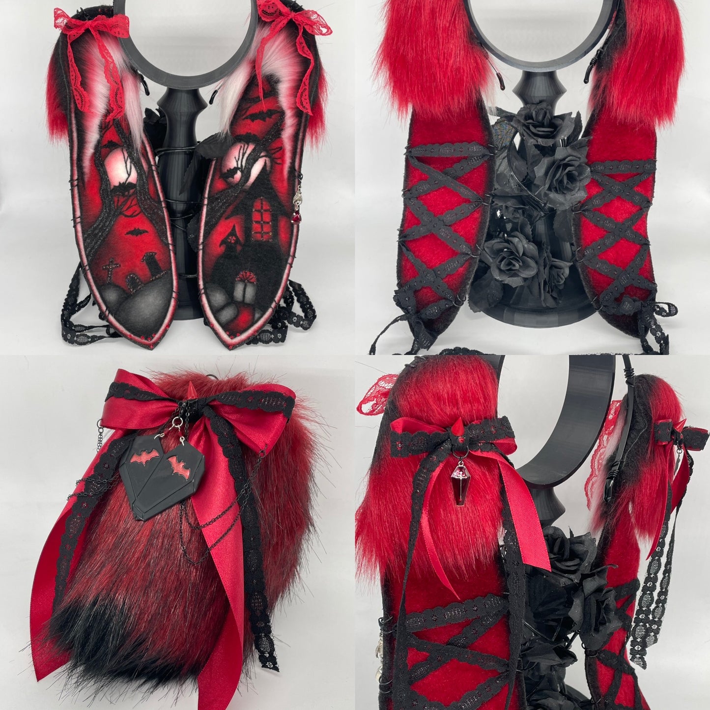 Vampire’s Lair lop bunny set